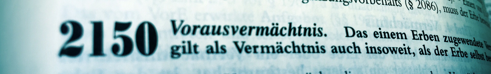 vorausvermächtnis